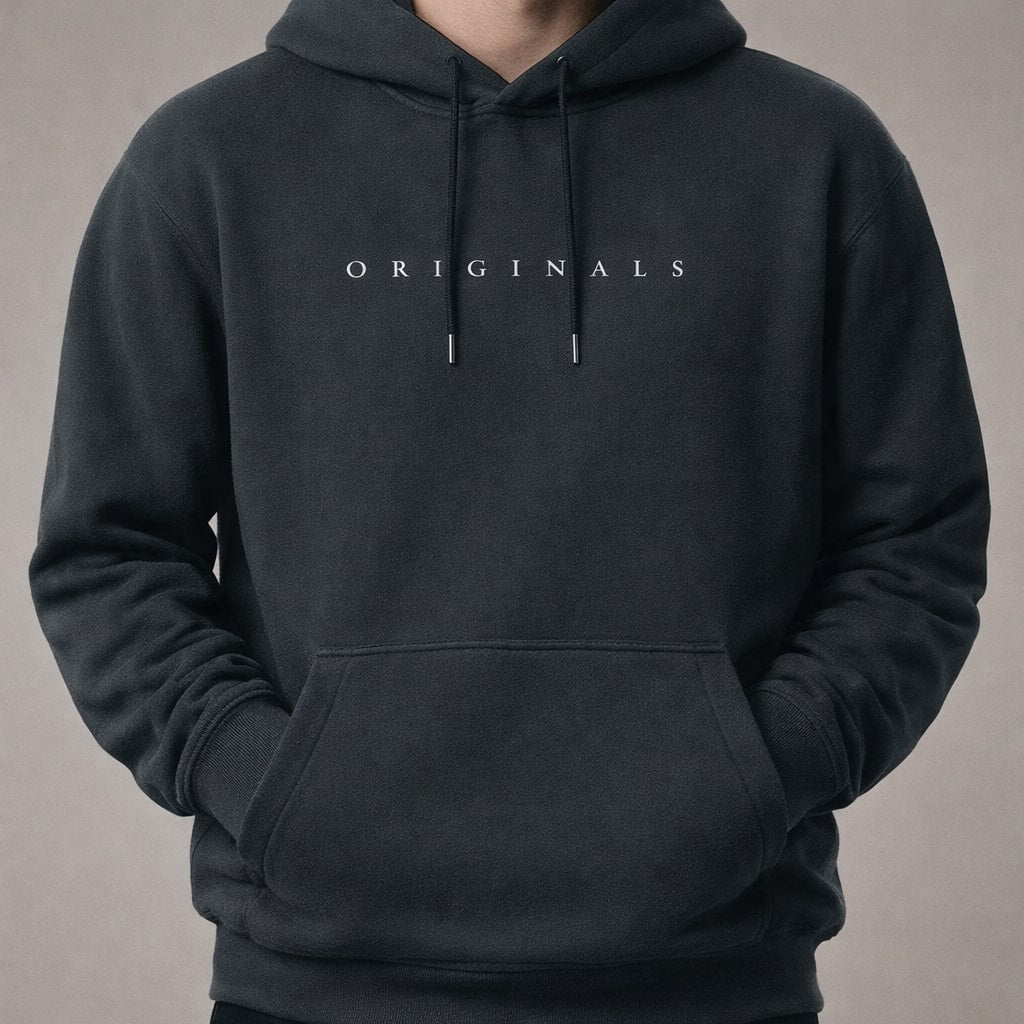 Pull à capuche homme ample confort décontracté