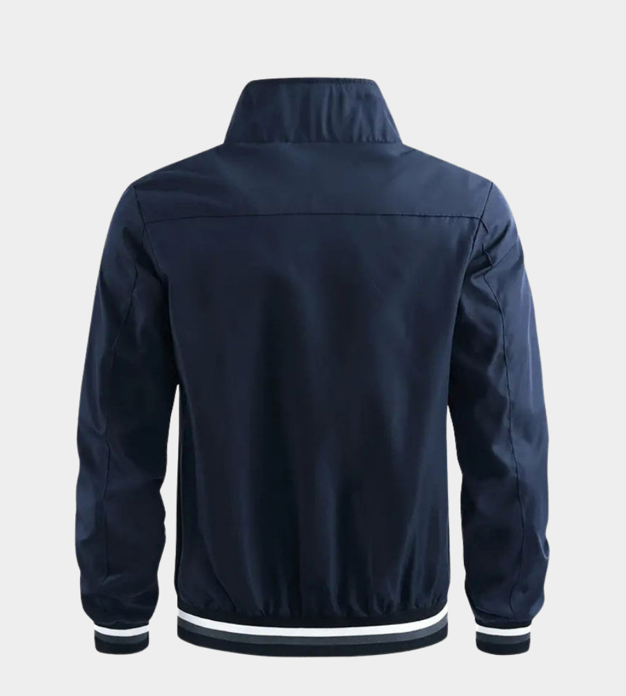 Isolierte Herren-Bomberjacke, athletischer Schnitt