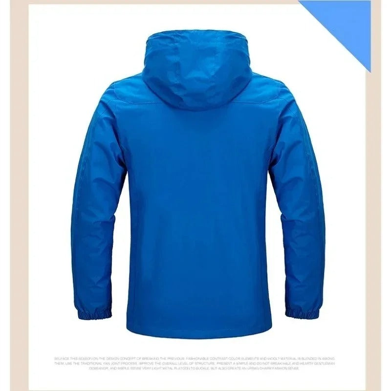 Veste homme imperméable coupe-vent toutes saisons
