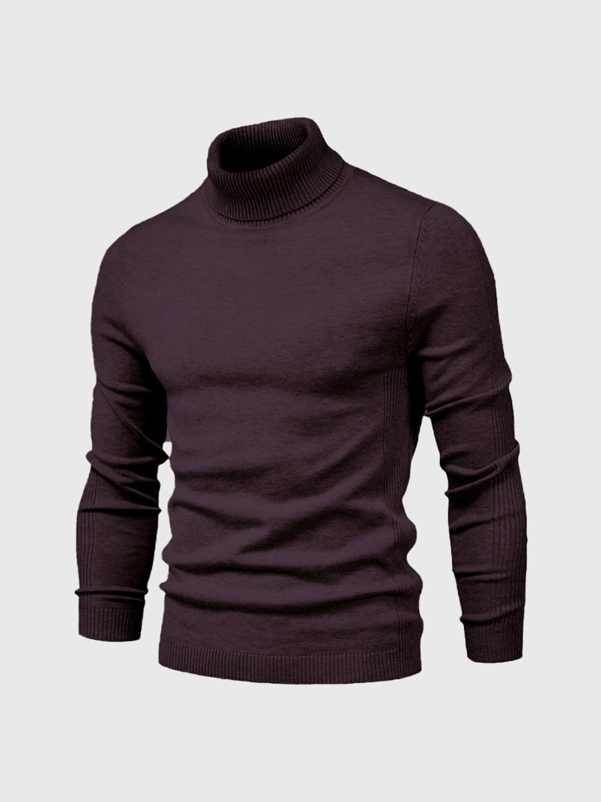 Pull col roulé homme lavable moderne élégant