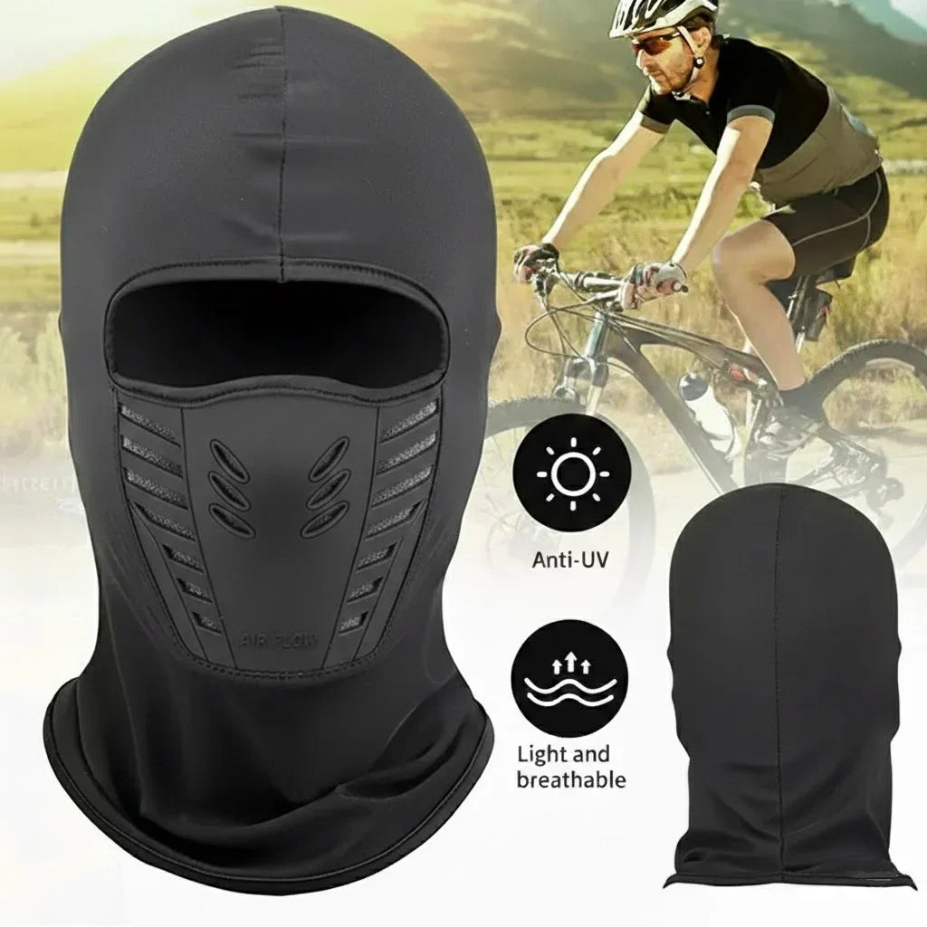 Passe-montagne thermique coupe-vent polaire doux pour ski