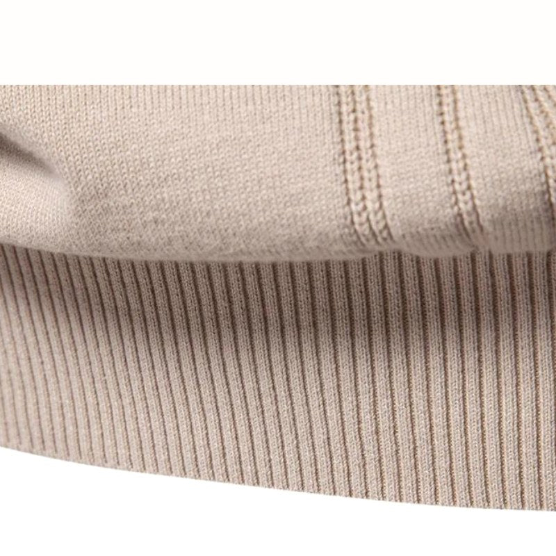 Pull homme maille tricot motif carreaux classique