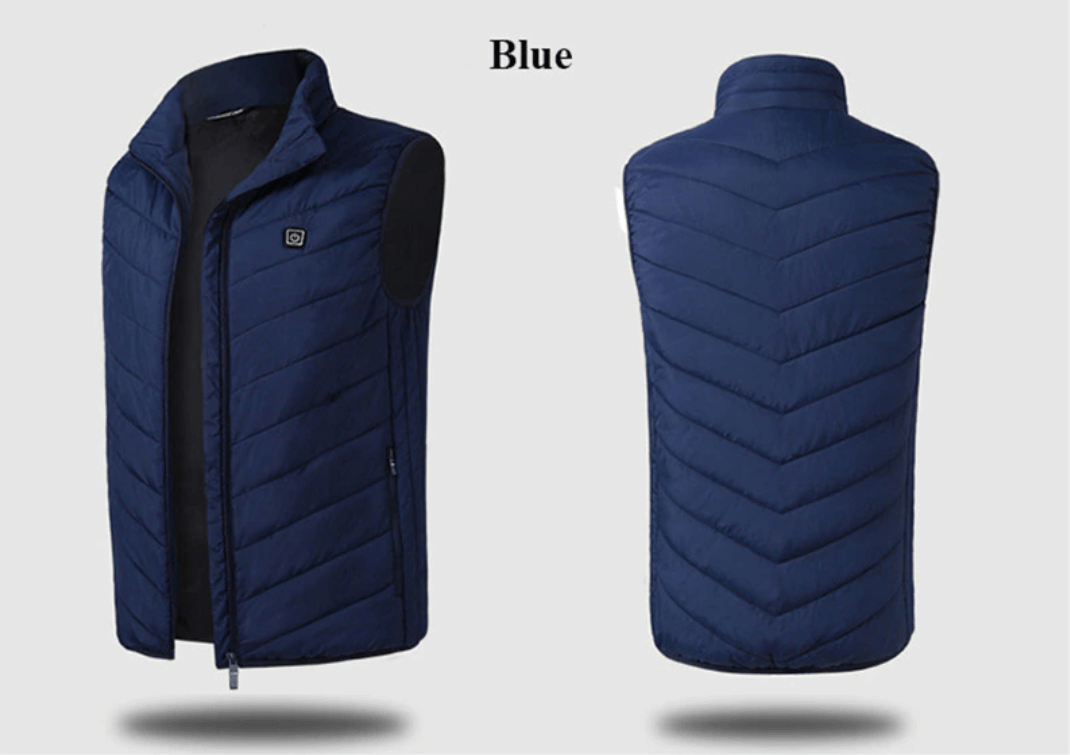 Gilet chauffant homme extérieur anti-vent imperméable