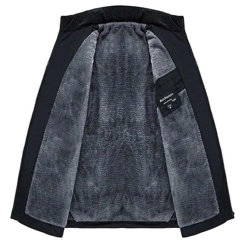Technische, wasserdichte isolierte Herrenjacke für Herbst und Winter