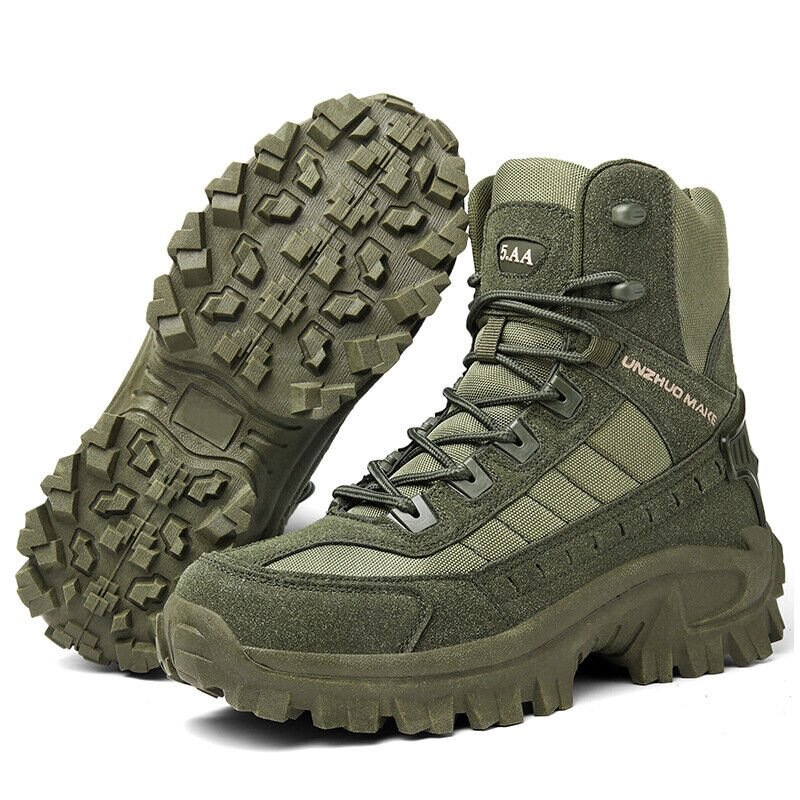Bottes homme imperméables anti-perforation daim respirant
