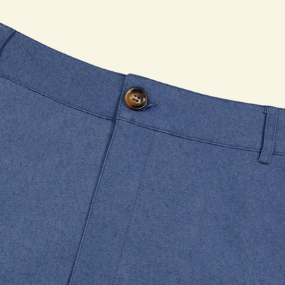 Pantalon homme coton stretch coupe ajustée