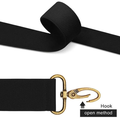 Elegante verstellbare elastische X-Form-Hosenträger für Herren