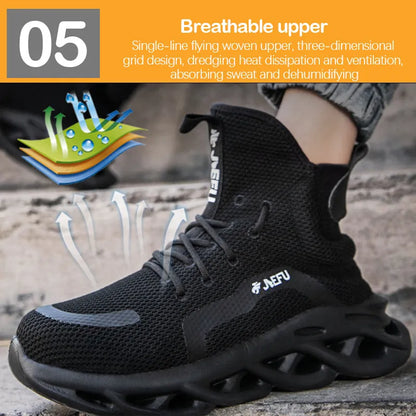 Chaussures de sécurité homme embout acier Kevlar