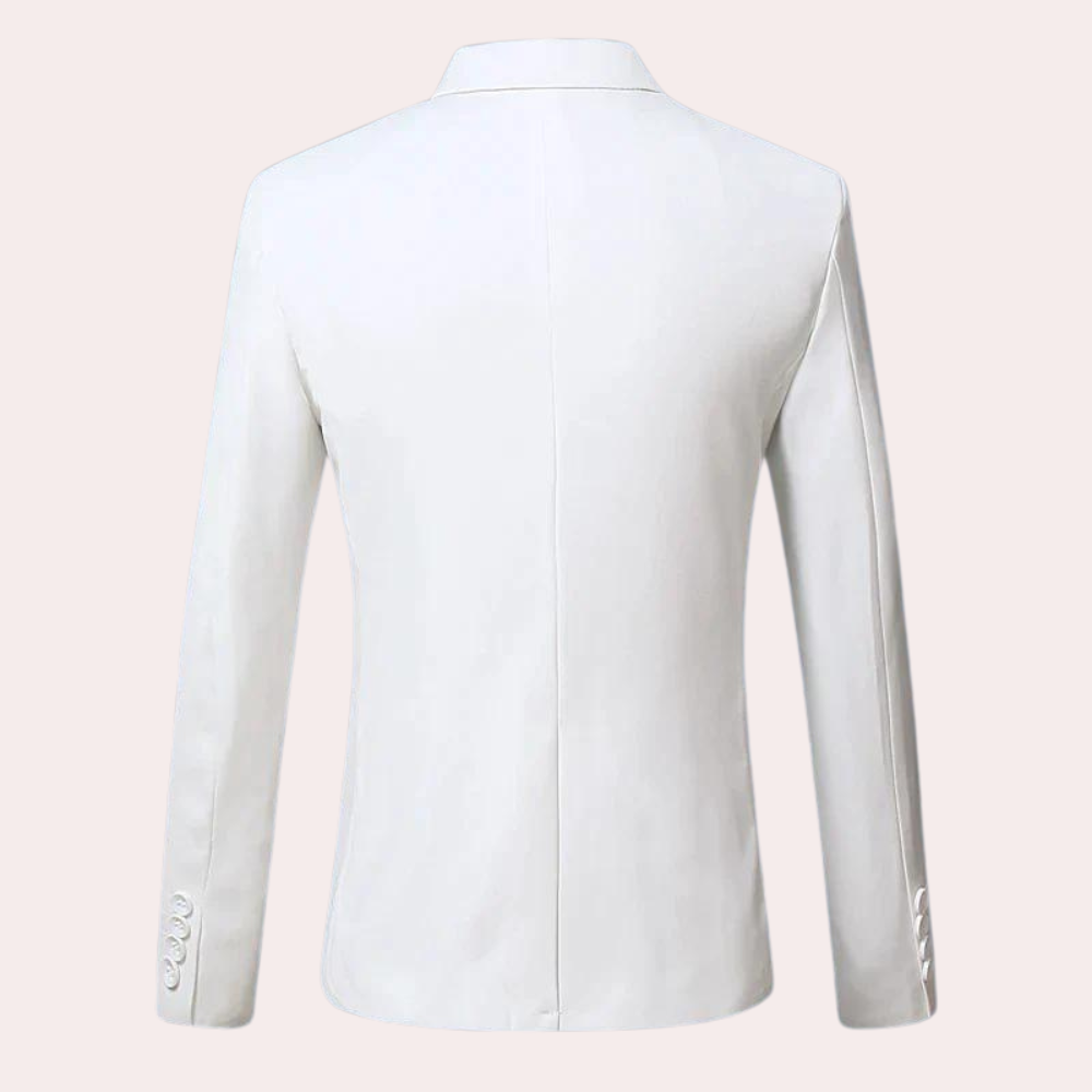 Blazer homme slim fit tissu respirant élégant