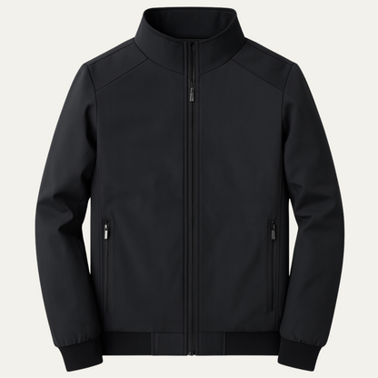 Elegante, warme Herrenjacke mit Fleecefutter für den Winter