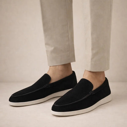 Mocassins homme cuir véritable coupe classique