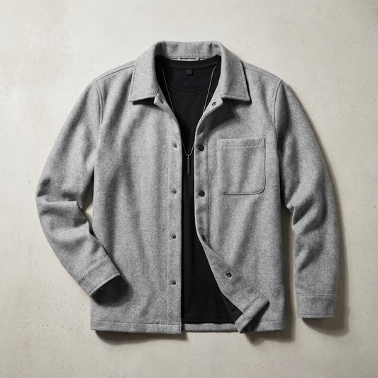 Elegante, taillierte Jacke aus gebürsteter Baumwolle, Modell Portofino