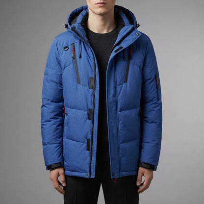 Isolierter, wasserdichter, winddichter Hochleistungs-Parka für Herren