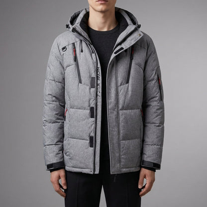 Isolierter, wasserdichter, winddichter Hochleistungs-Parka für Herren