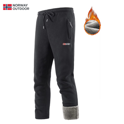 Pantalon homme thermique doublure Sherpa hiver confort