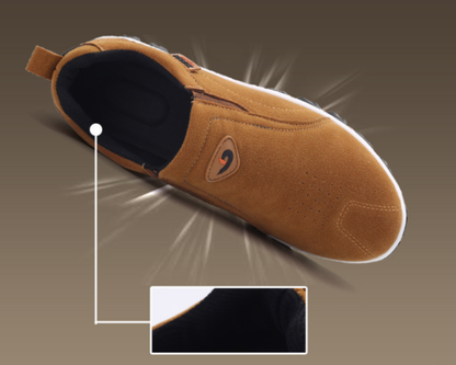 Chaussures homme confort orthopédique absorption chocs