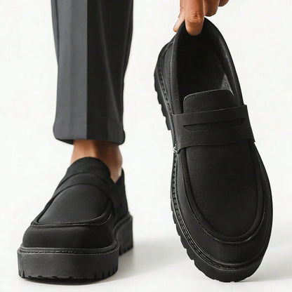 Chaussure Loafer homme plateforme moderne slip-on