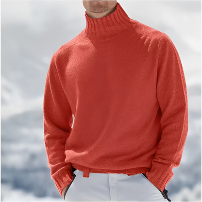 Warmer, weicher und vielseitiger Herren-Rollkragenpullover