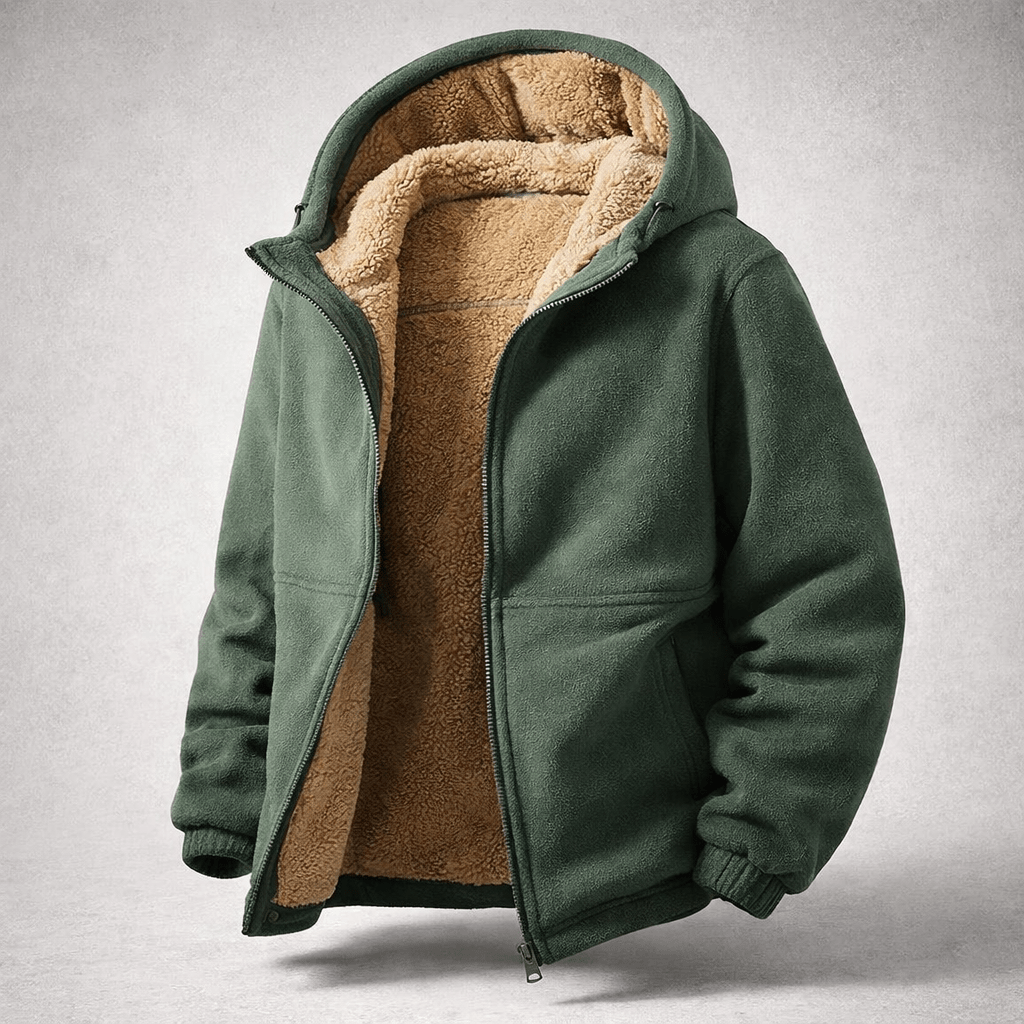 Veste polaire Sherpa homme chaude et confortable