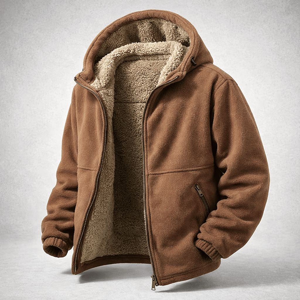 Veste polaire Sherpa homme chaude et confortable
