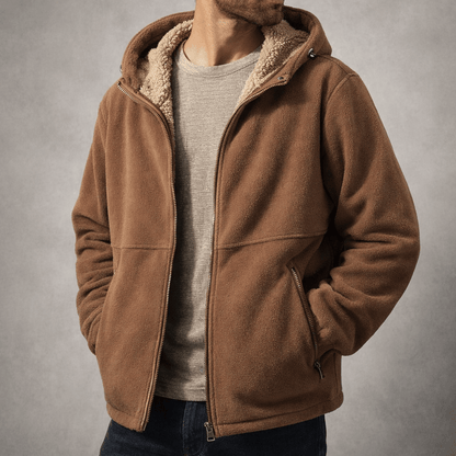 Veste polaire Sherpa homme chaude et confortable
