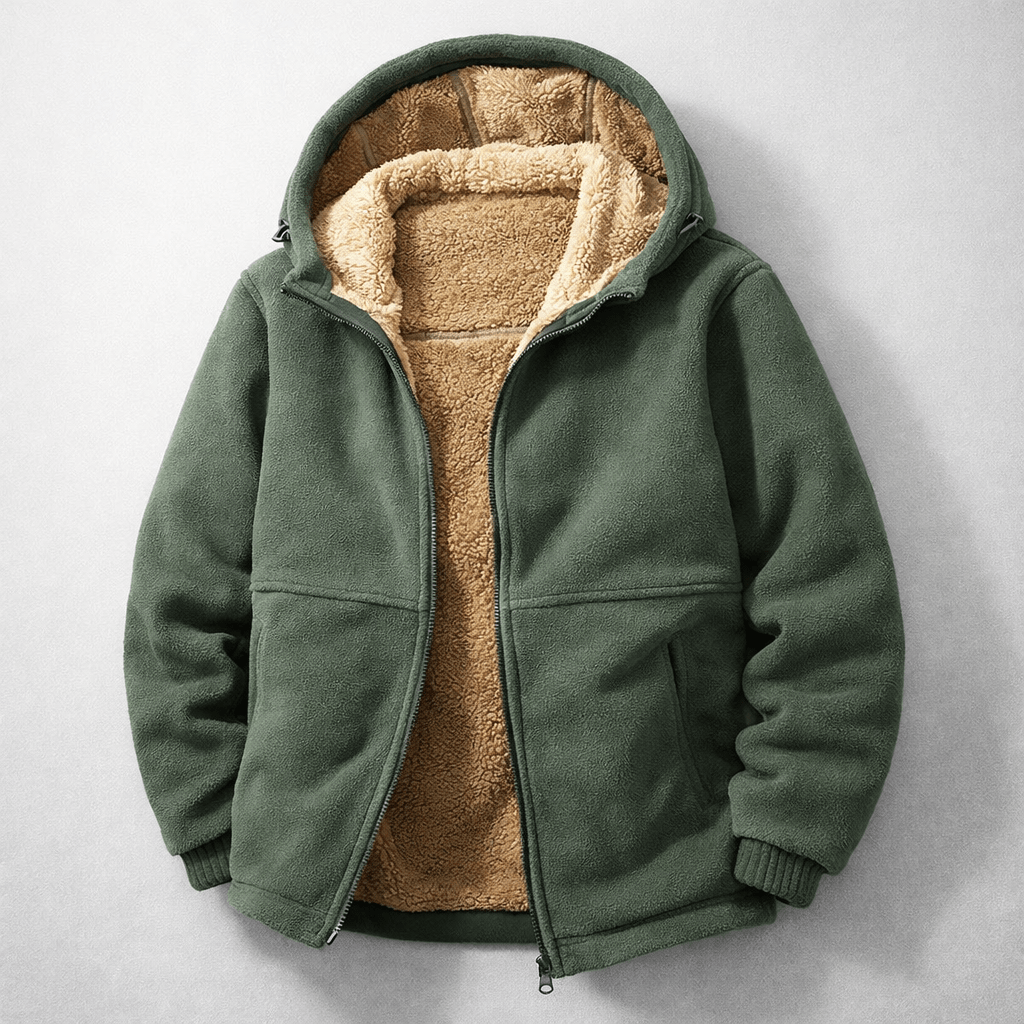 Veste polaire Sherpa homme chaude et confortable