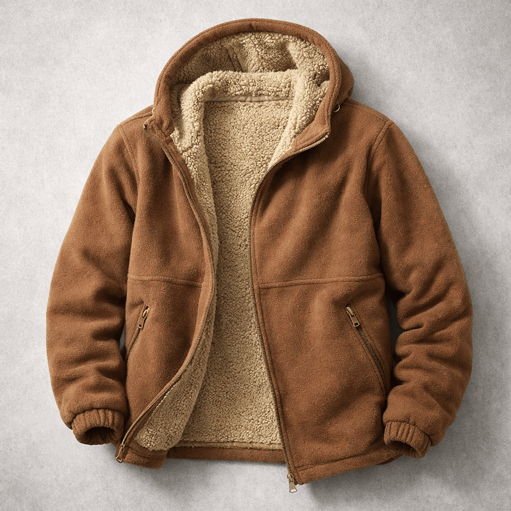 Veste polaire Sherpa homme chaude et confortable