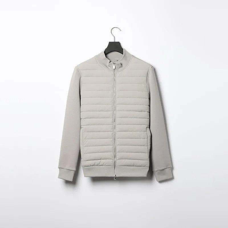 Veste homme hybride matelassée coupe regular