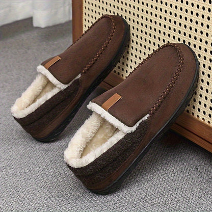 Pantoufles homme doublure peau de mouton antidérapante