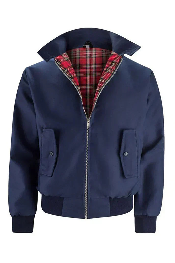 Blouson homme Harrington classique coupe droite