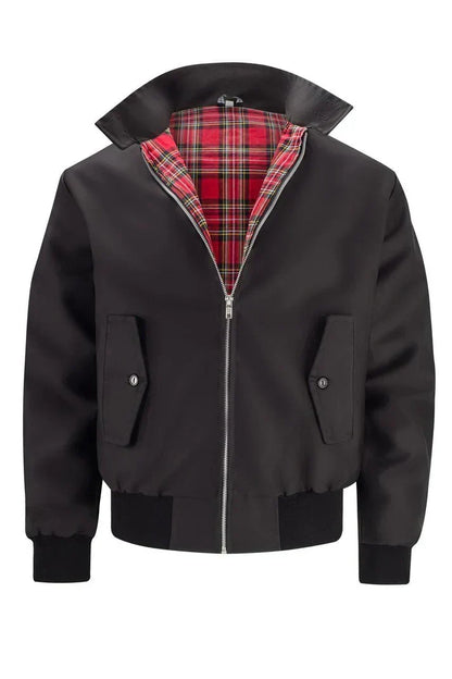 Blouson homme Harrington classique coupe droite