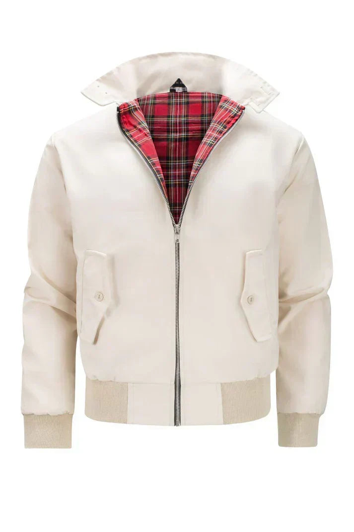 Blouson homme Harrington classique coupe droite