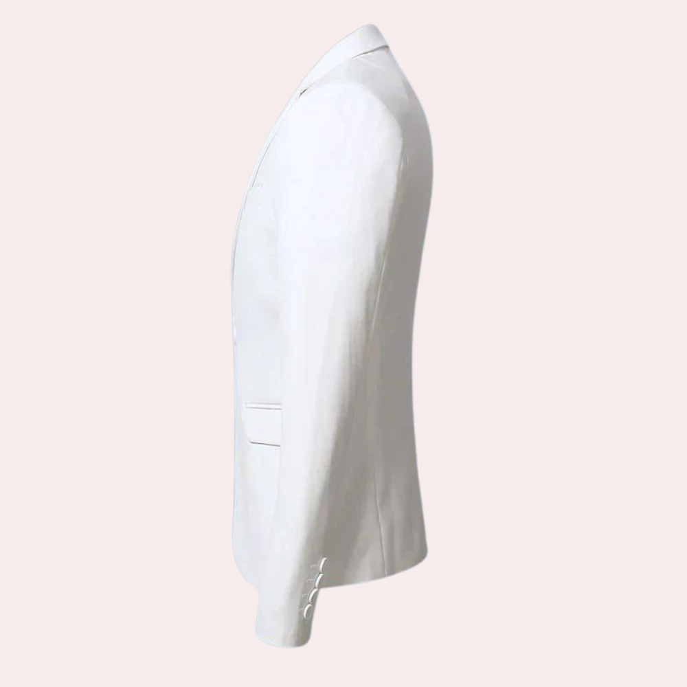 Blazer homme slim fit tissu respirant élégant