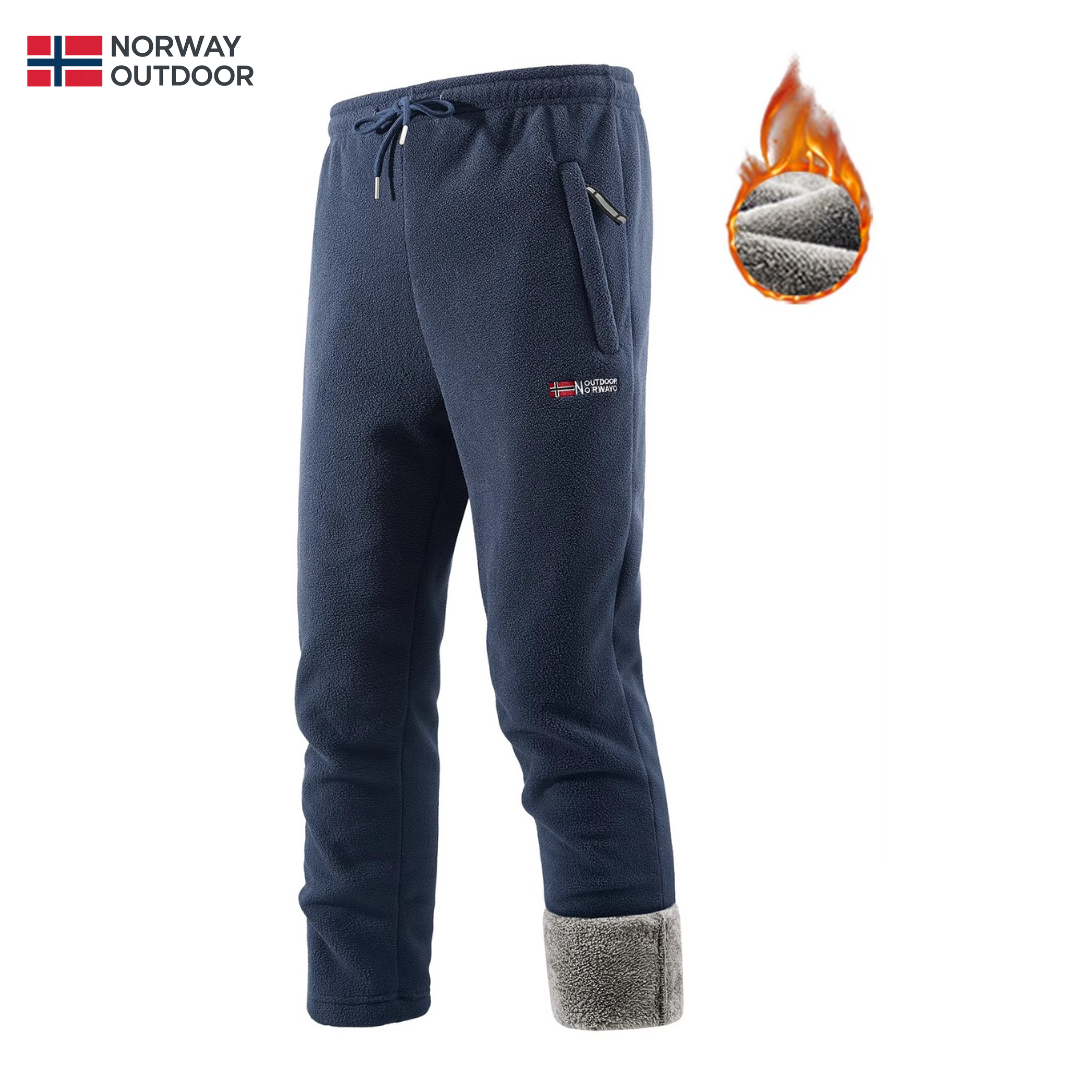 Pantalon homme thermique doublure Sherpa hiver confort