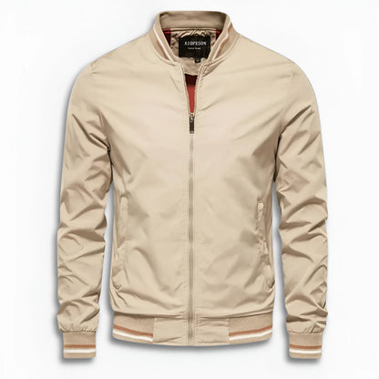 Veste homme décontractée imperméable col montant