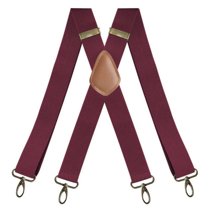 Elegante verstellbare elastische X-Form-Hosenträger für Herren