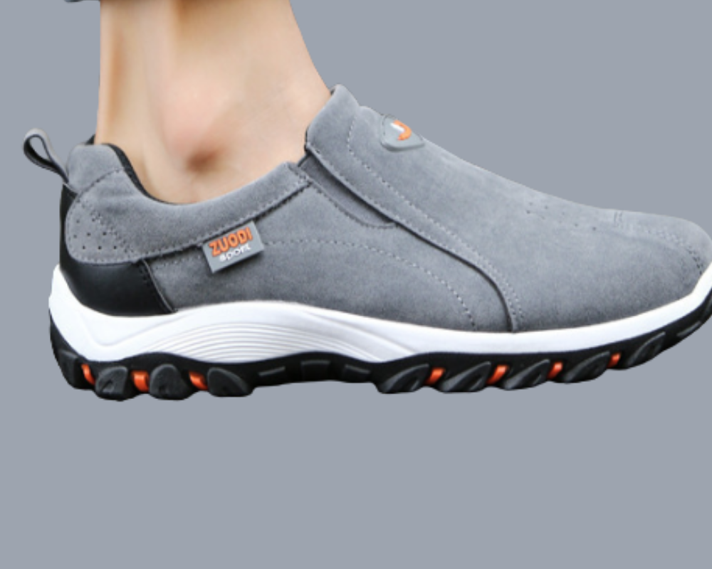 Chaussures homme confort orthopédique absorption chocs