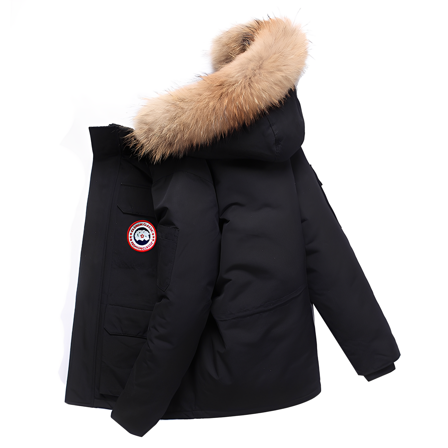 Veste homme à capuche style décontracté et adaptable