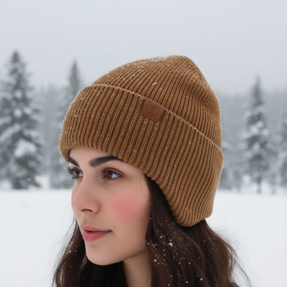 Bonnet d'hiver à rabats polaire pour activités extérieures