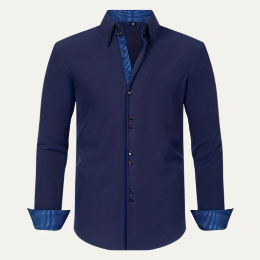 Chemise homme coupe ajustée coton respirant