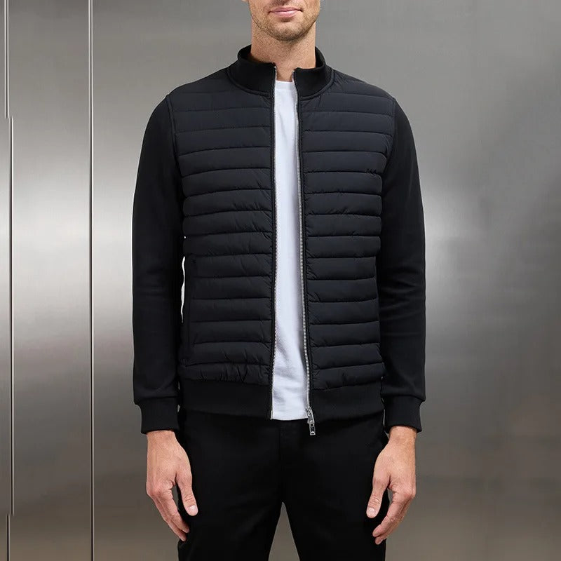 Veste homme hybride matelassée coupe regular