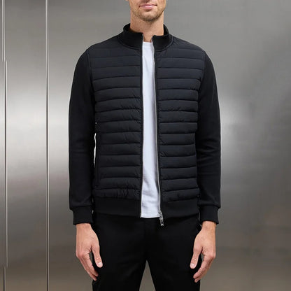 Veste homme hybride matelassée coupe regular