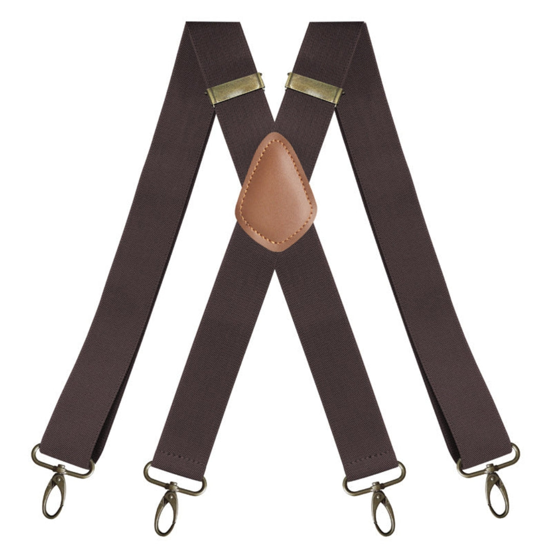 Elegante verstellbare elastische X-Form-Hosenträger für Herren