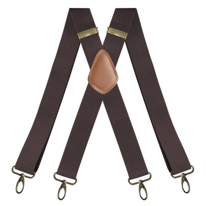 Elegante verstellbare elastische X-Form-Hosenträger für Herren