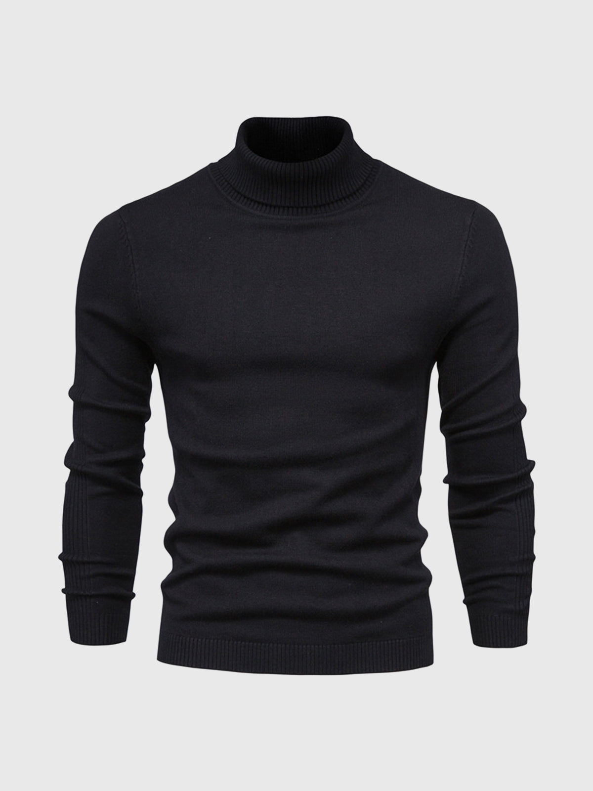 Pull col roulé homme lavable moderne élégant