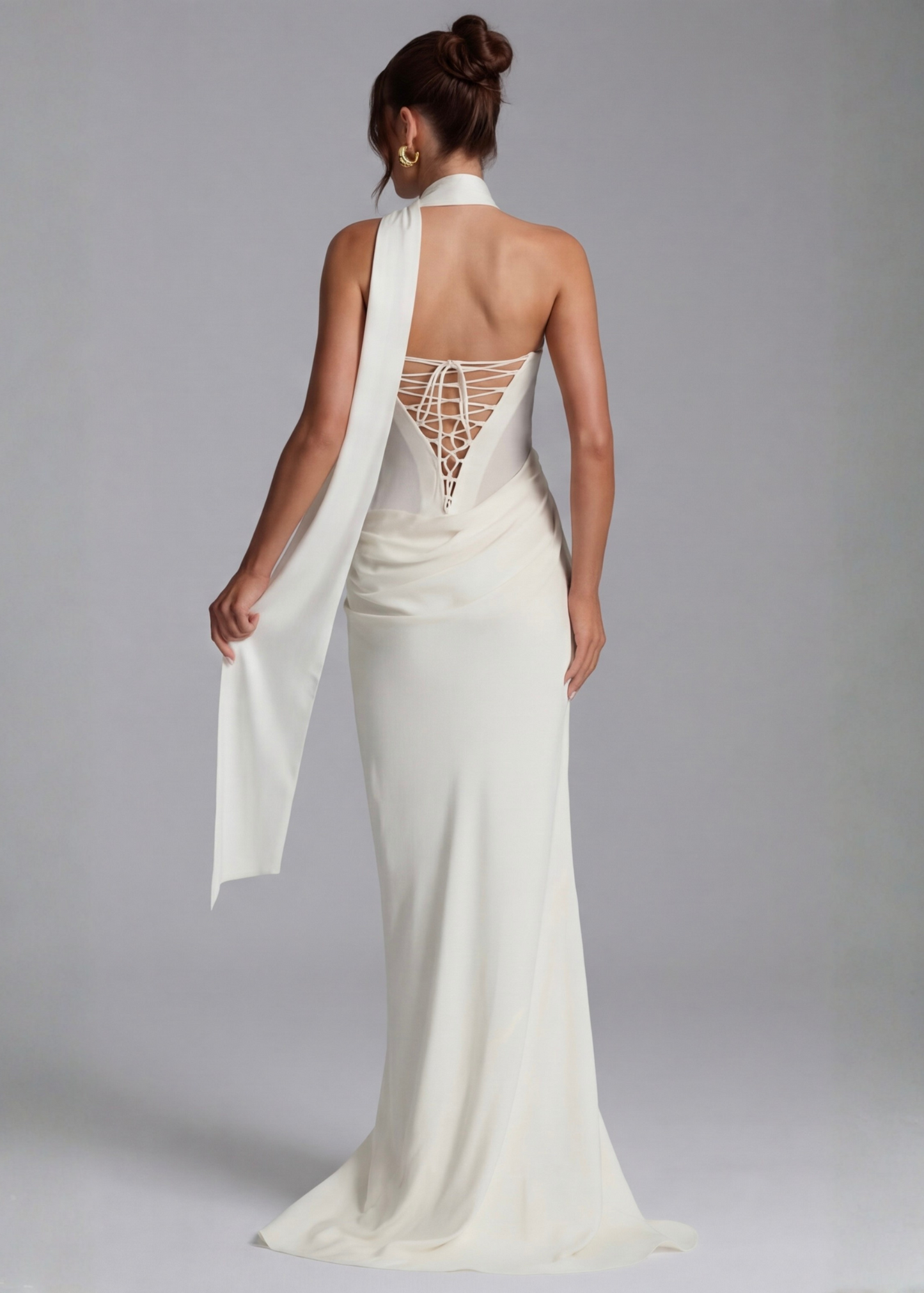 ARIA Robe Maxi Muse – Silhouette Fluide et Élégance Naturelle