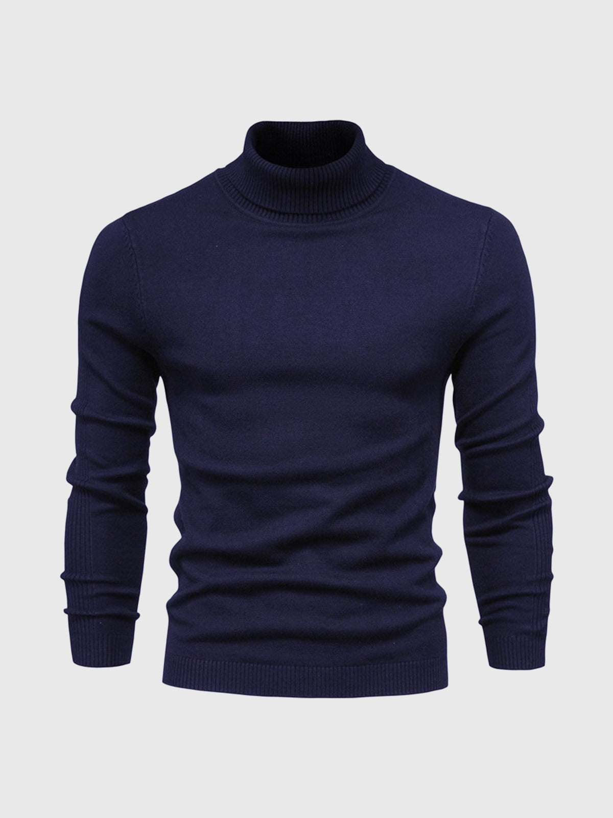 Pull col roulé homme lavable moderne élégant
