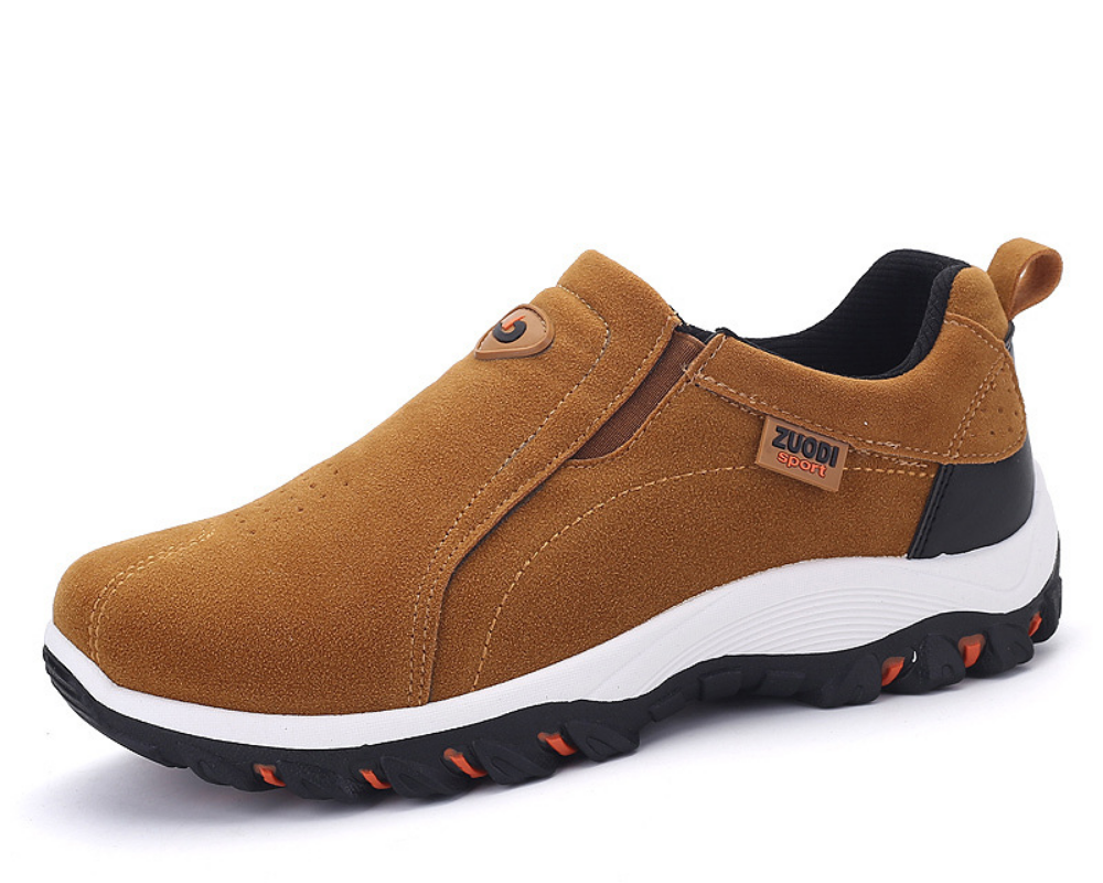 Chaussures homme confort orthopédique absorption chocs