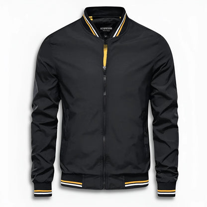 Veste homme décontractée imperméable col montant