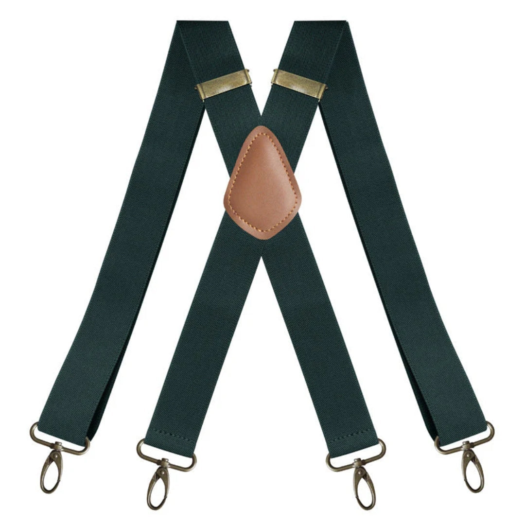 Elegante verstellbare elastische X-Form-Hosenträger für Herren